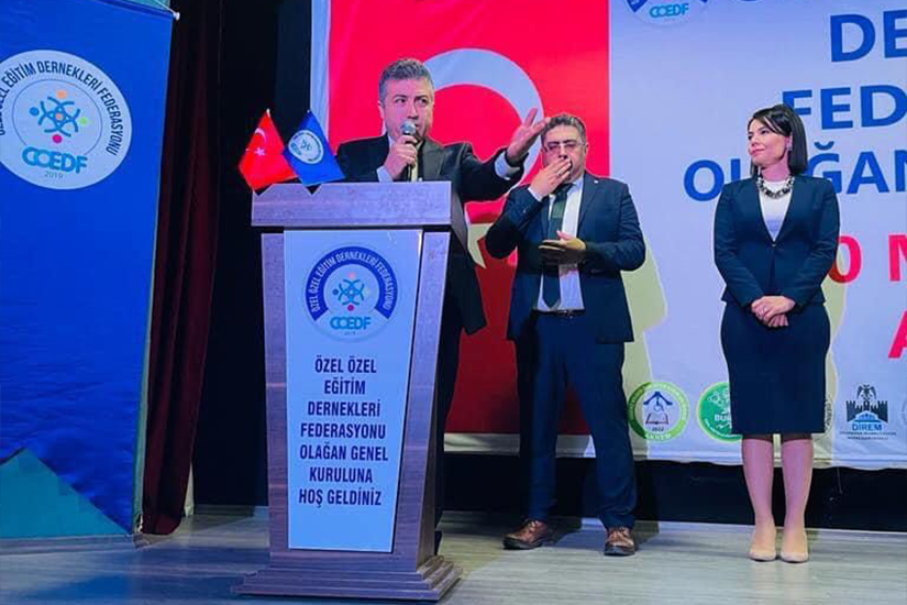 Anadolu Özel Eğitim Dernekleri Federasyonunda Başkan Seçildi!